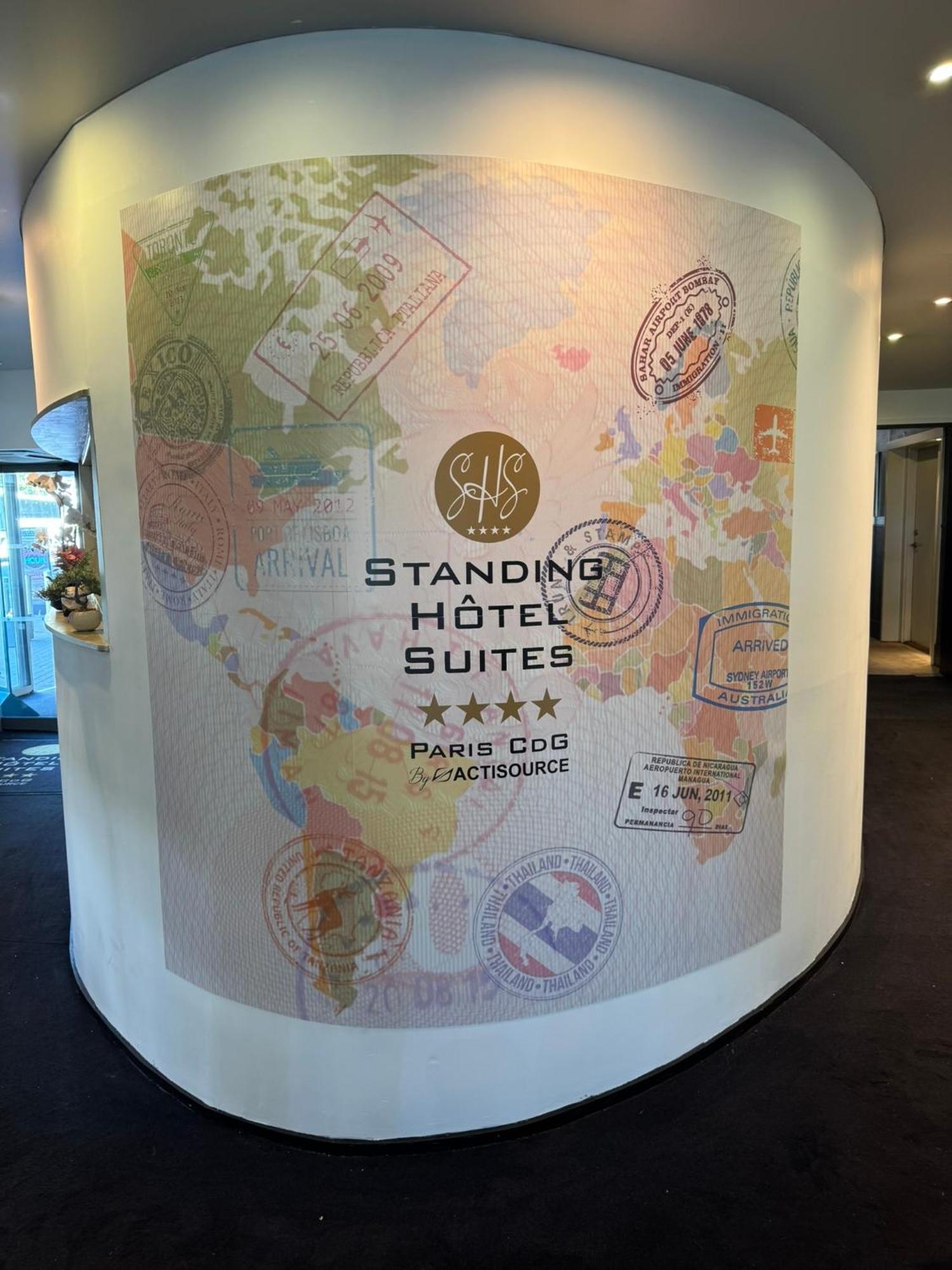 Standing Hotel Suites By Actisource Roissy-en-France Zewnętrze zdjęcie